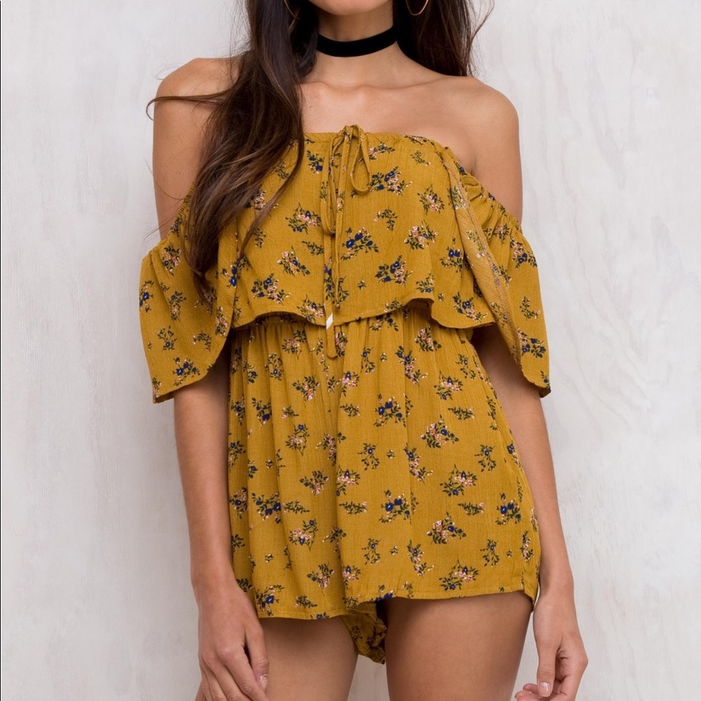 Princess Polly Ginger Moon Playsuit